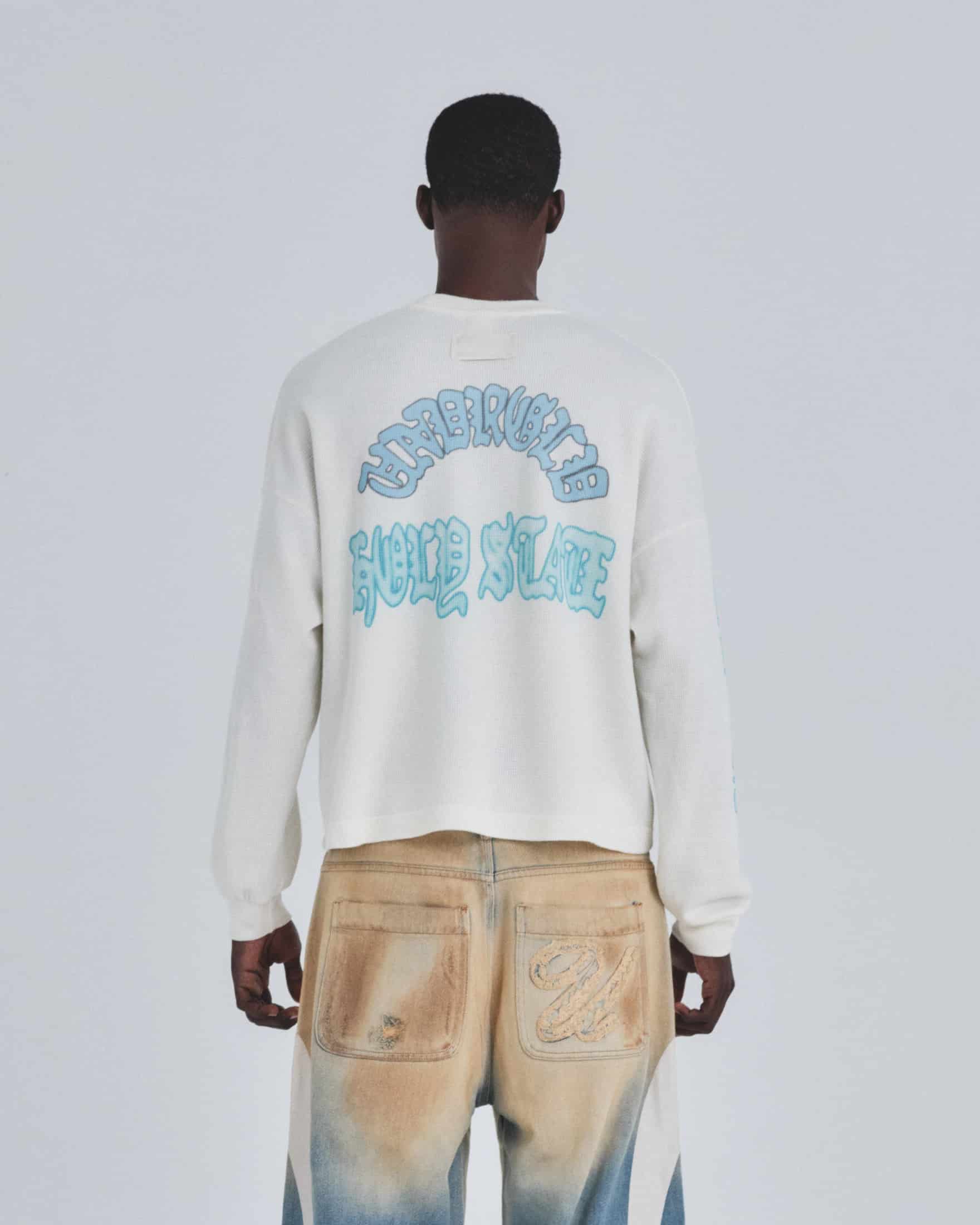 Holy State UNDRGLD Long Sleeve Tshirt White - miniatura 7