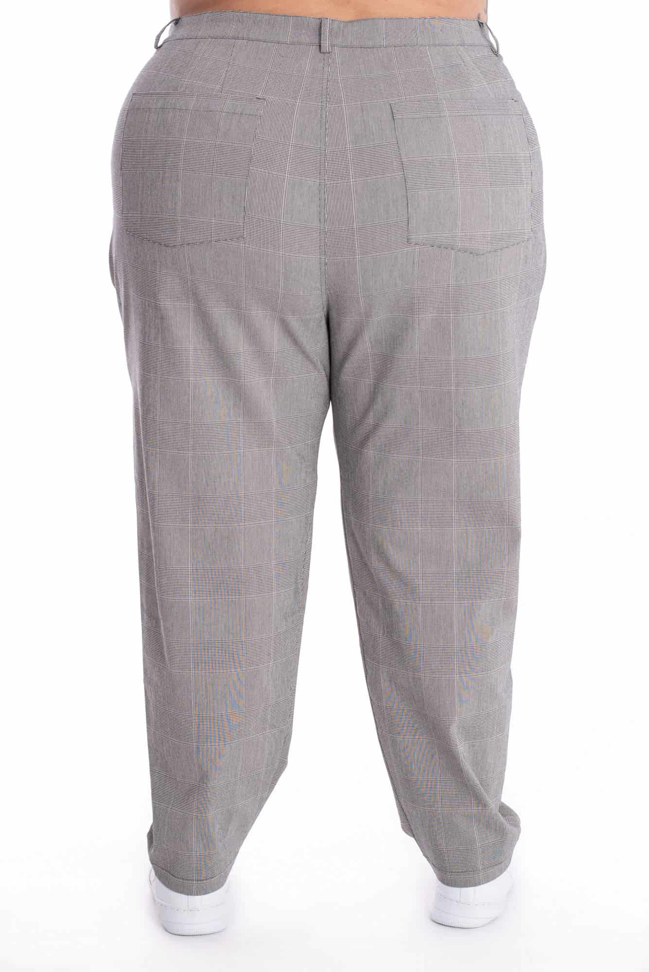 Pantalón Cuadros Gris - miniatura 6