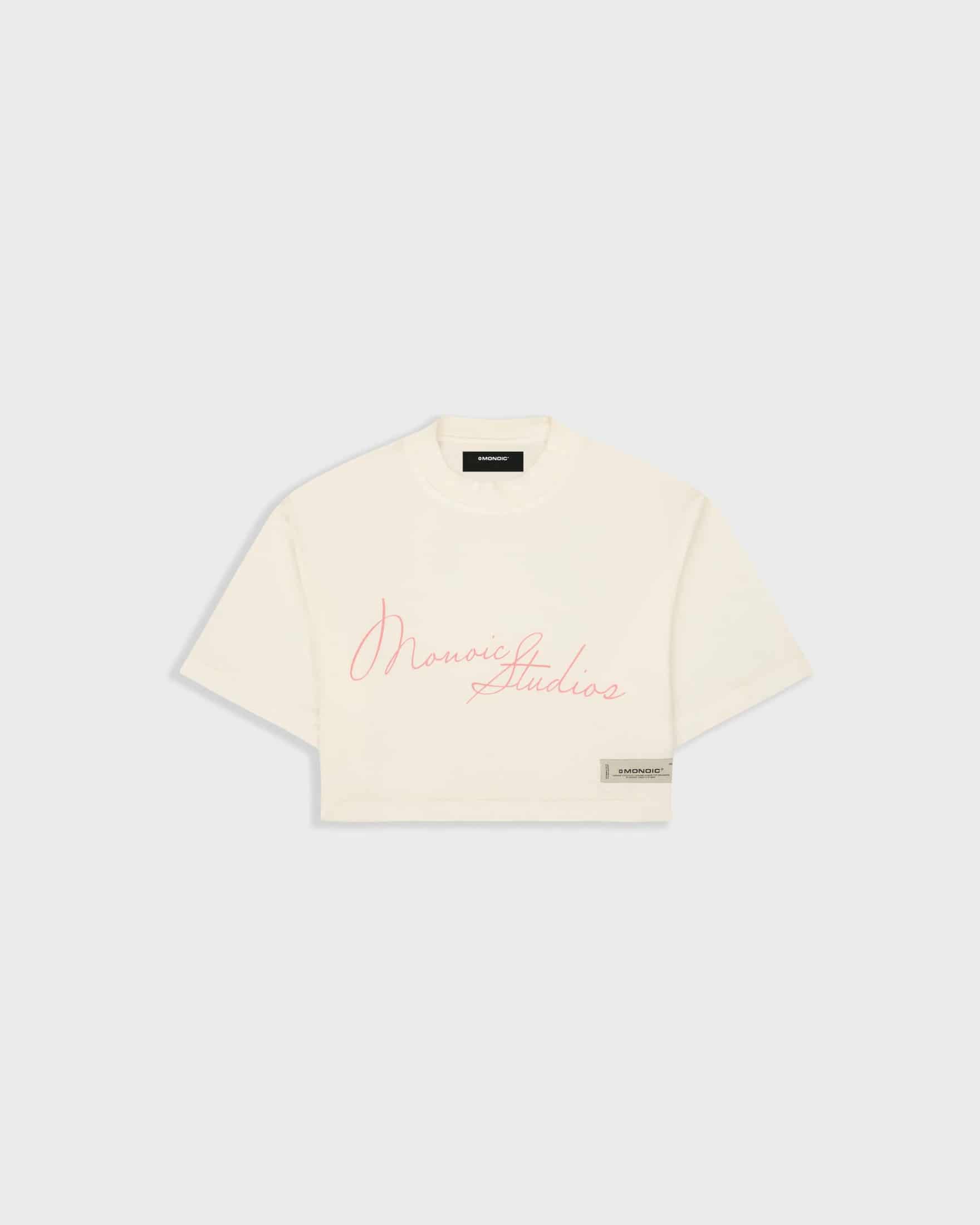 Camiseta Cropped Monoic - Blanco - miniatura 1