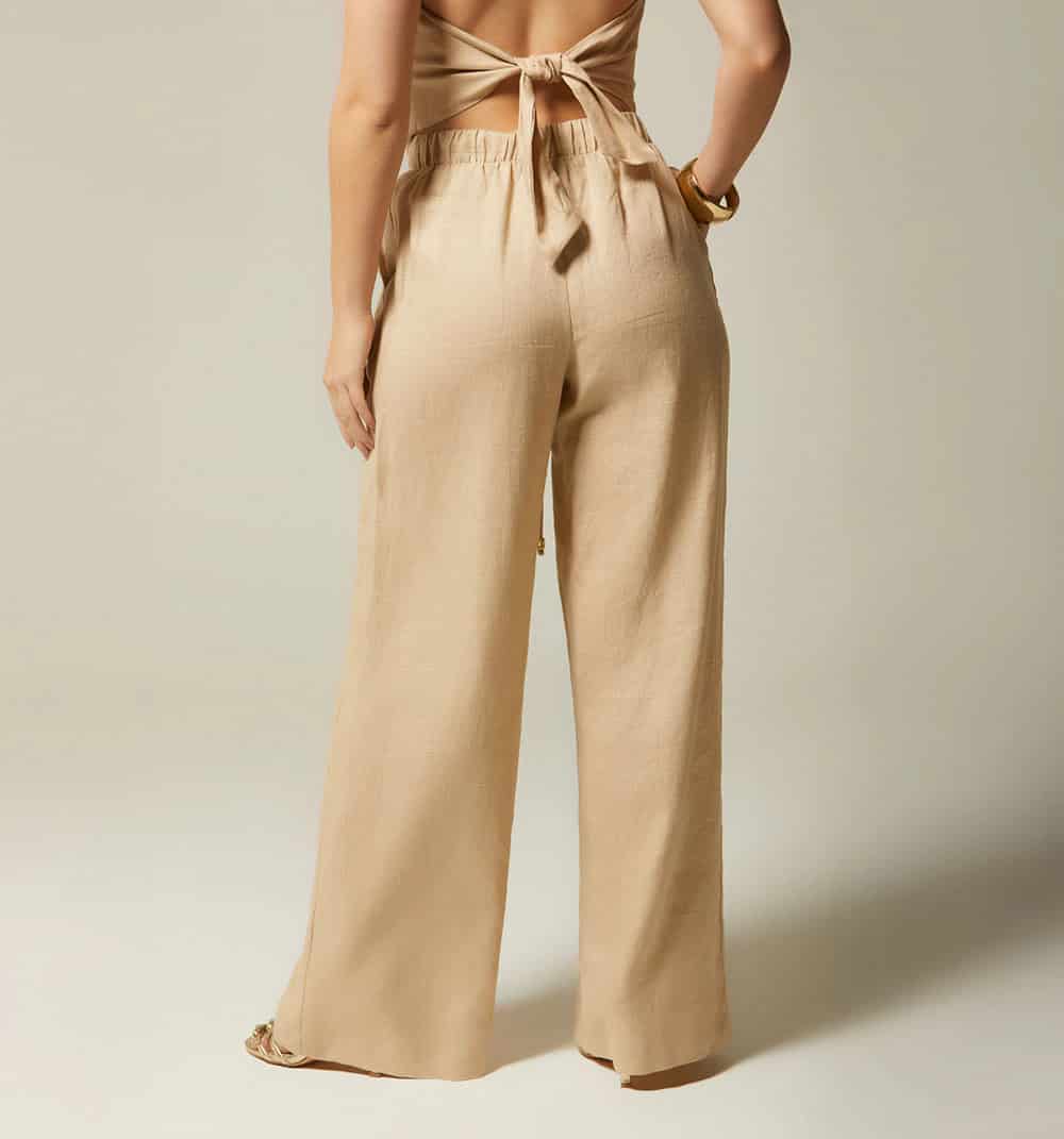 Pantalon tiro alto bota ancha - miniatura 4
