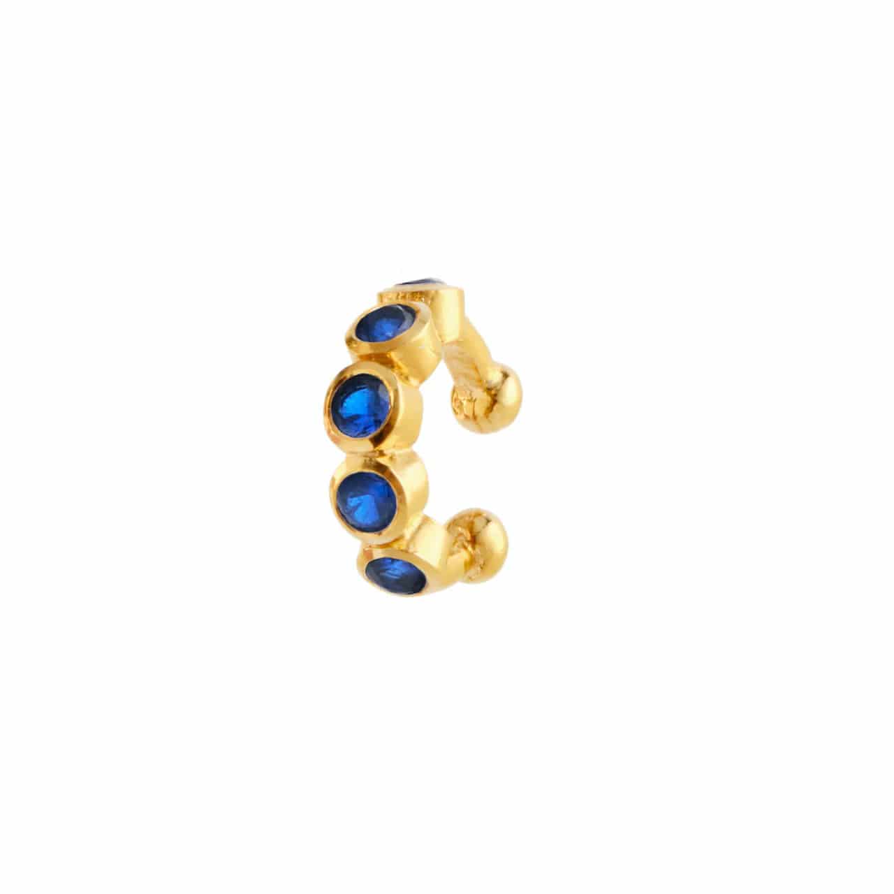 Ear Cuff Circones Azul - miniatura 13