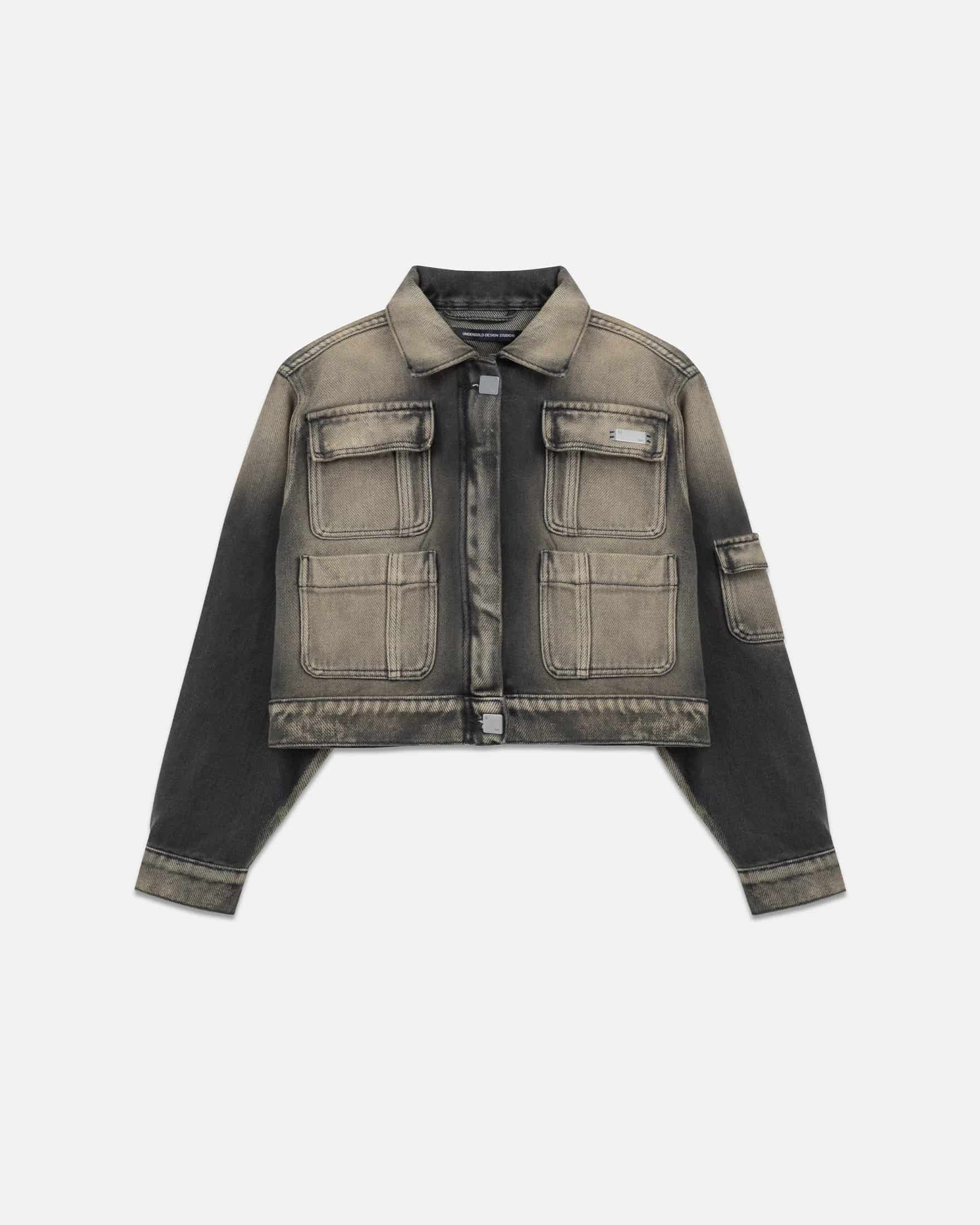 Line Basic Multipocket Jacket Oxide Black - miniatura 1