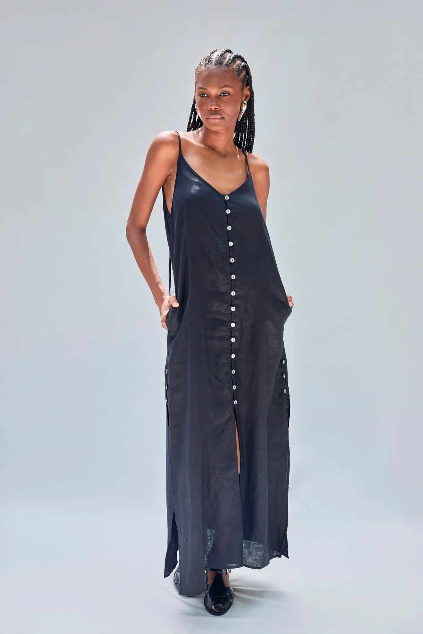 YANNA DRESS BLACK - miniatura 2