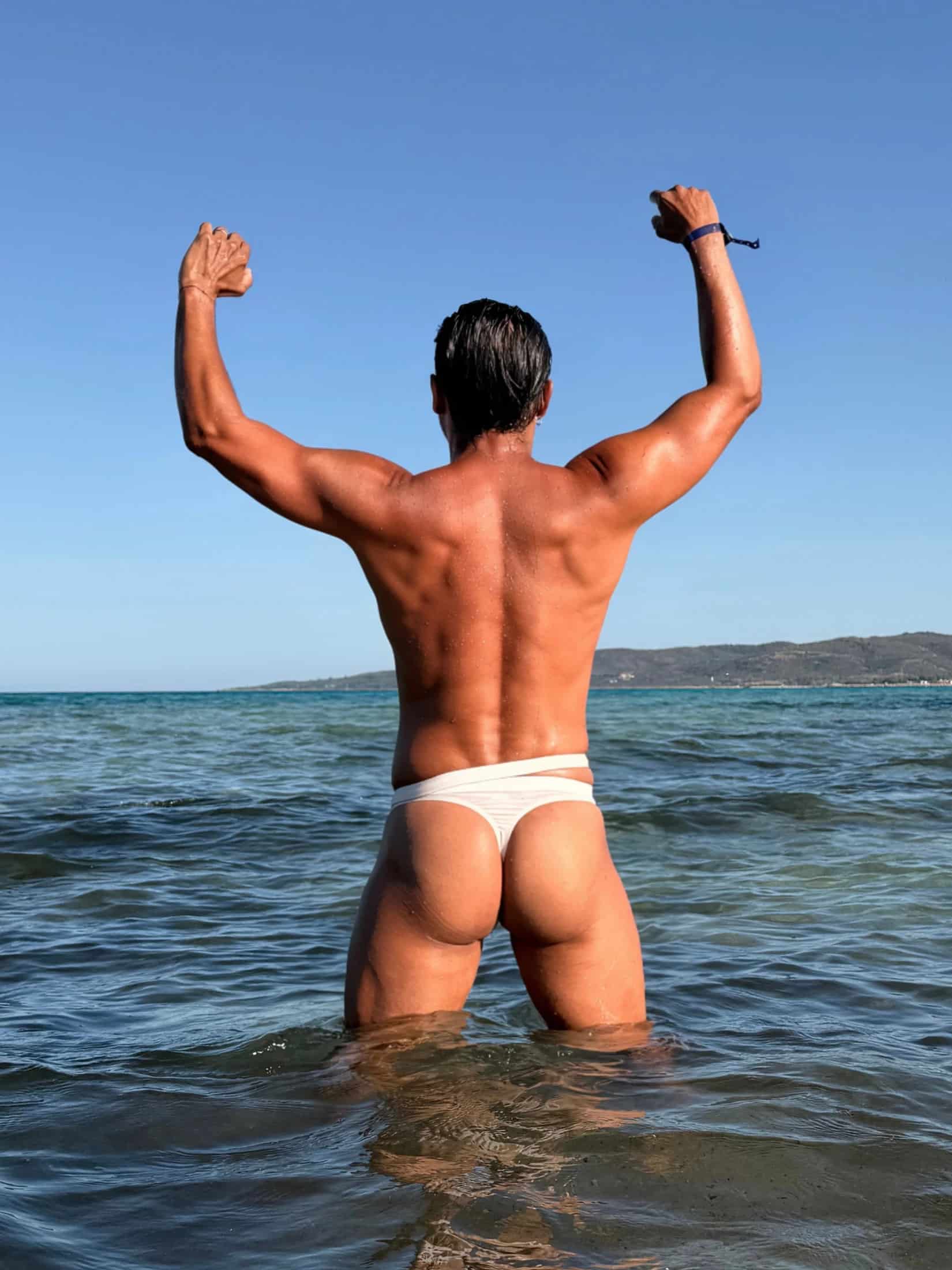 Thong Monaco Beige - miniatura 4