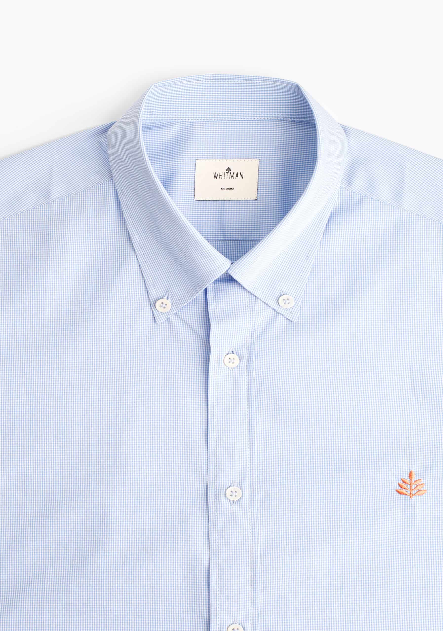 Camisa H CBD Cuadro L-Sal Azul Medio - miniatura 3