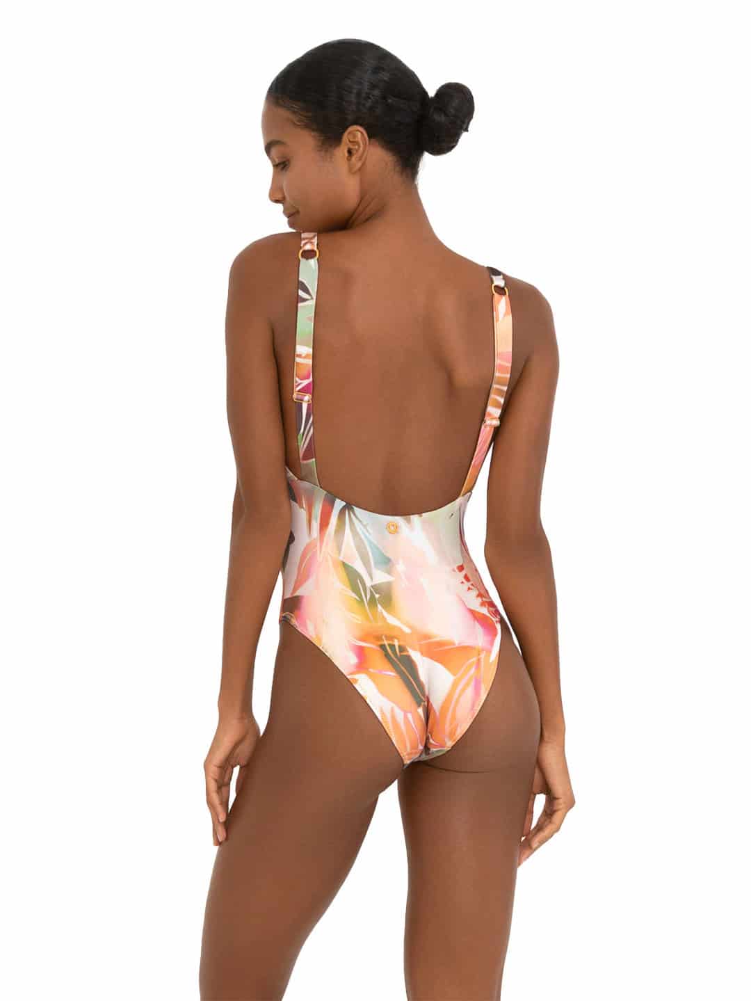 Vestido De Baño Enterizo Tropical Horizons - miniatura 4