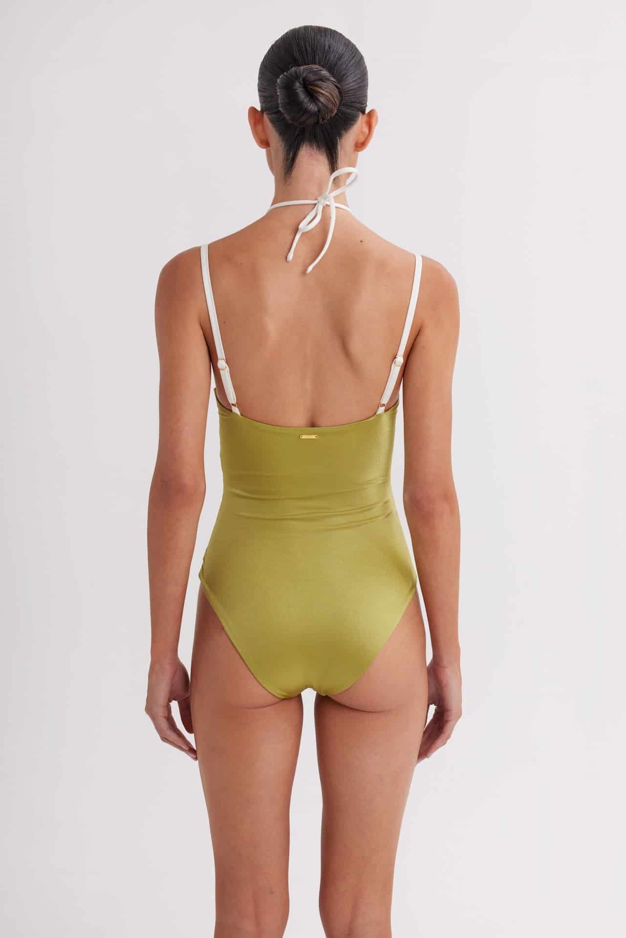 Vestido de Baño Enterizo Gigi Pistacchio - miniatura 2