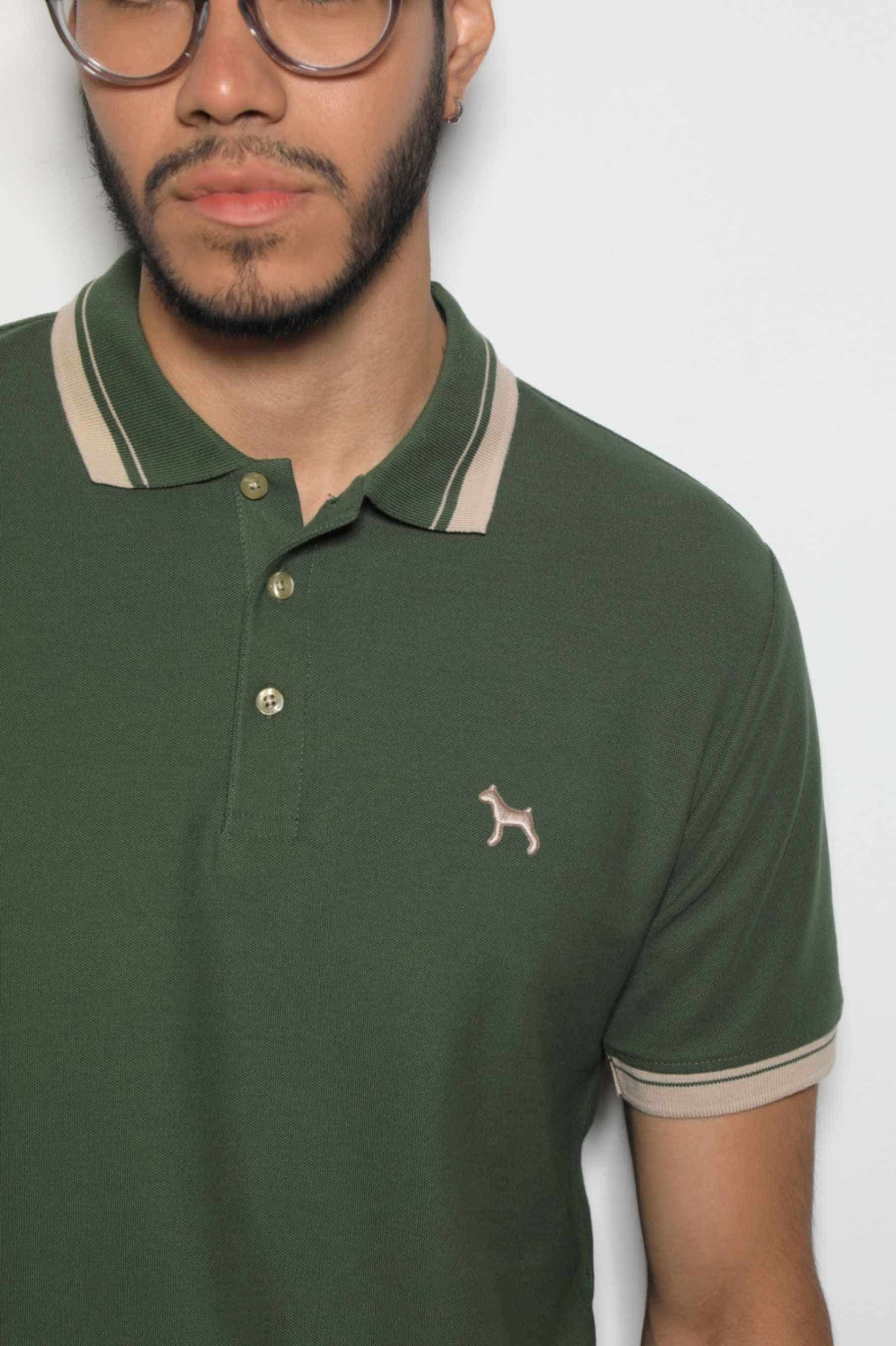 Polo Básica Verde - miniatura 4