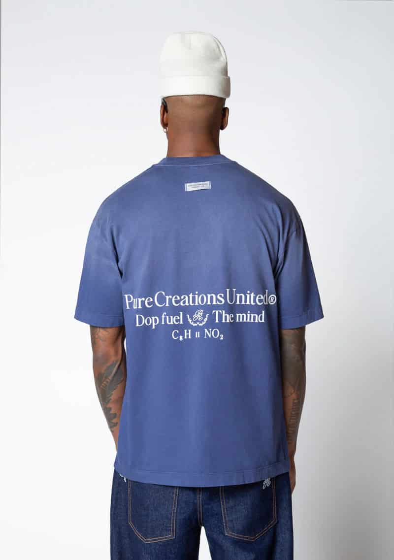 Dopamine blue t-shirt - miniatura 3