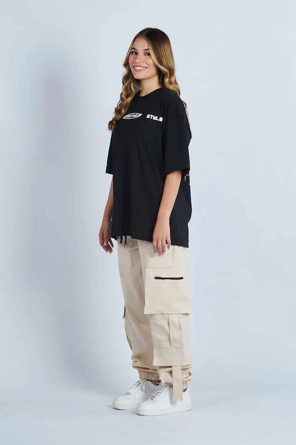 Camiseta oversize estampado Together Negro | DROP 03 | - miniatura 5