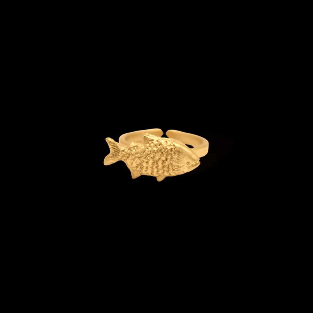 Anillo de cachama pequeña - miniatura 1