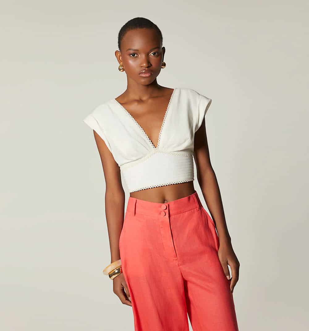 Blusa amarre en espalda - miniatura 6