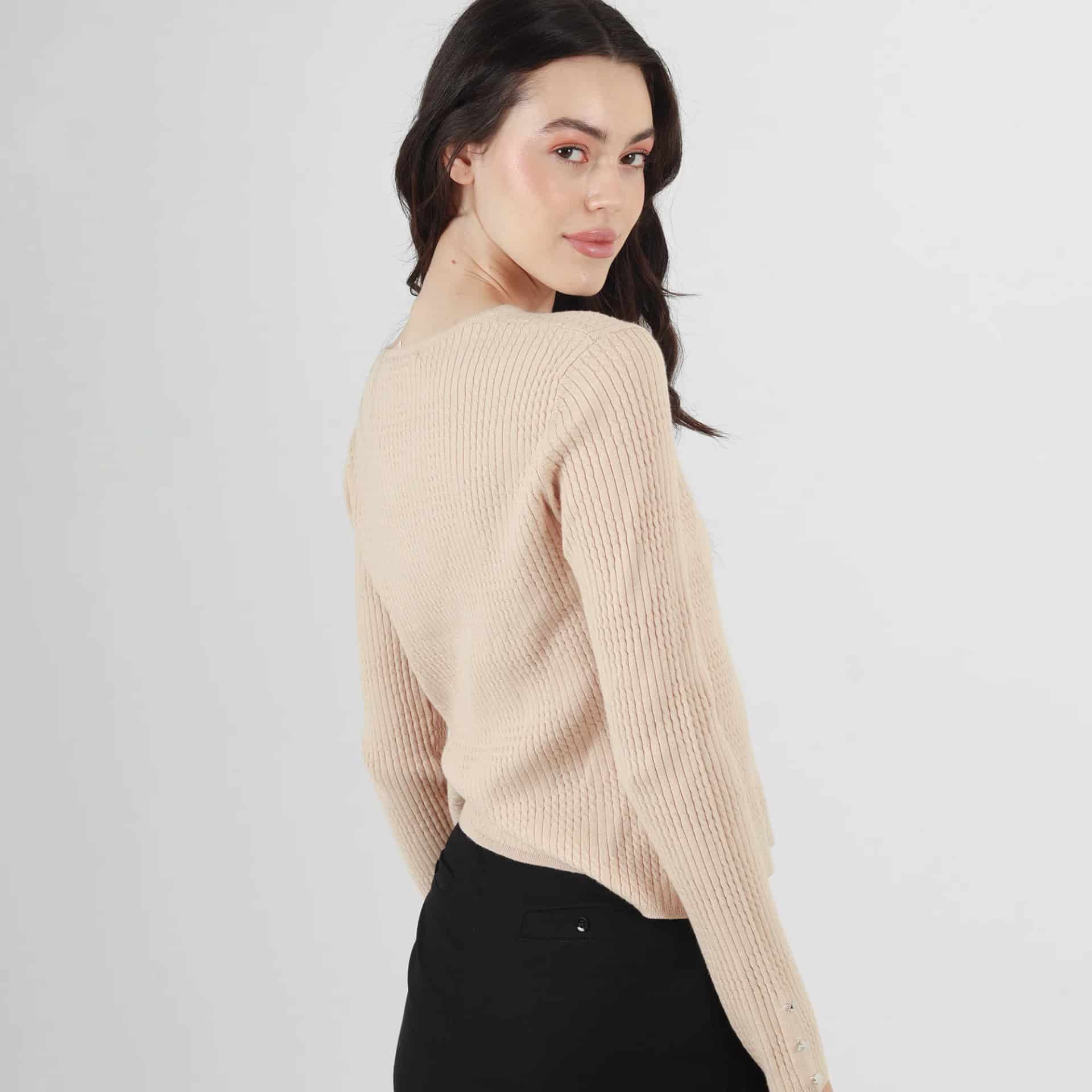 Sweater Cuello Redondo Manga Larga - miniatura 4