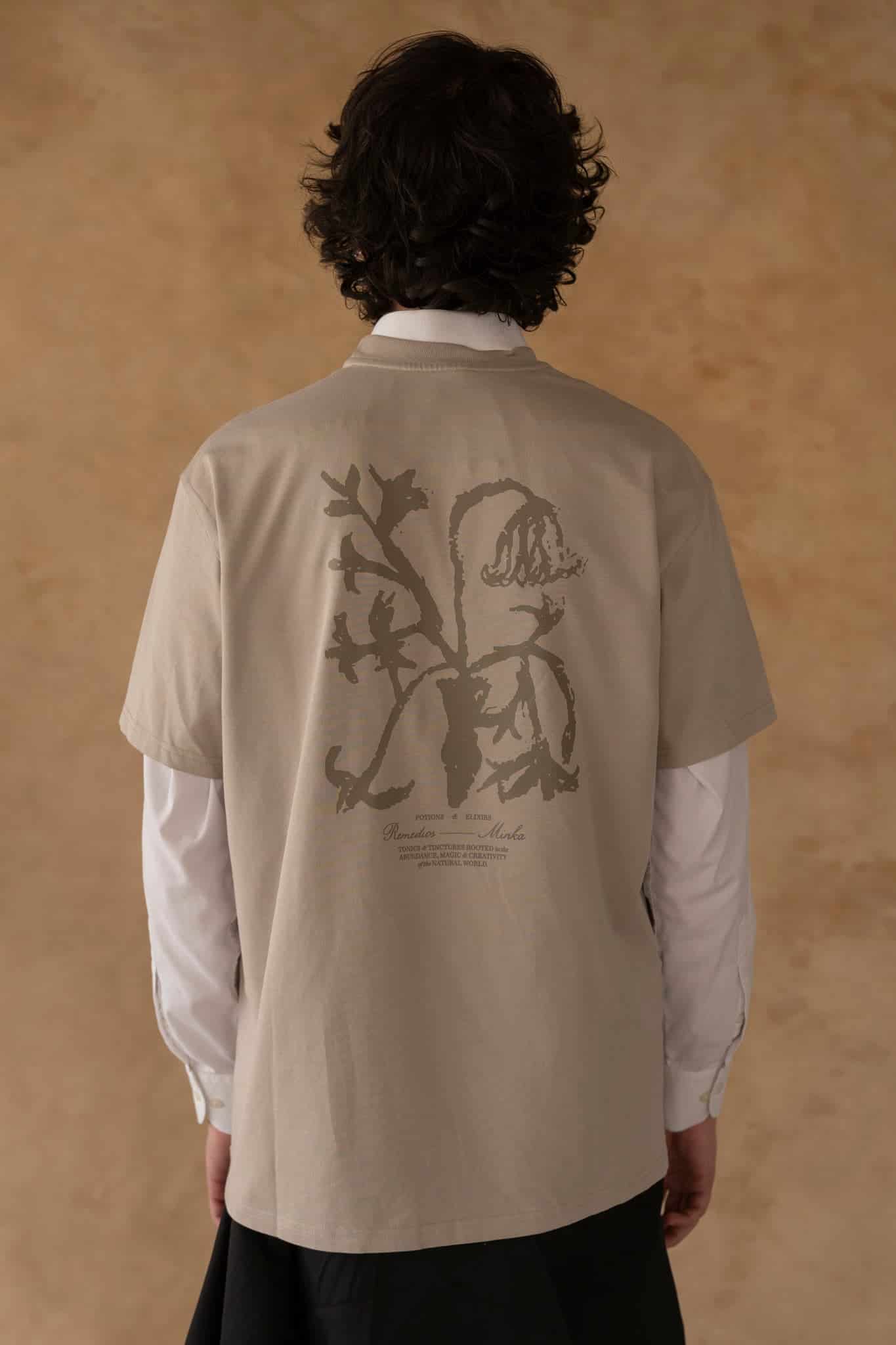 Camiseta Remedios gris claro - miniatura 2