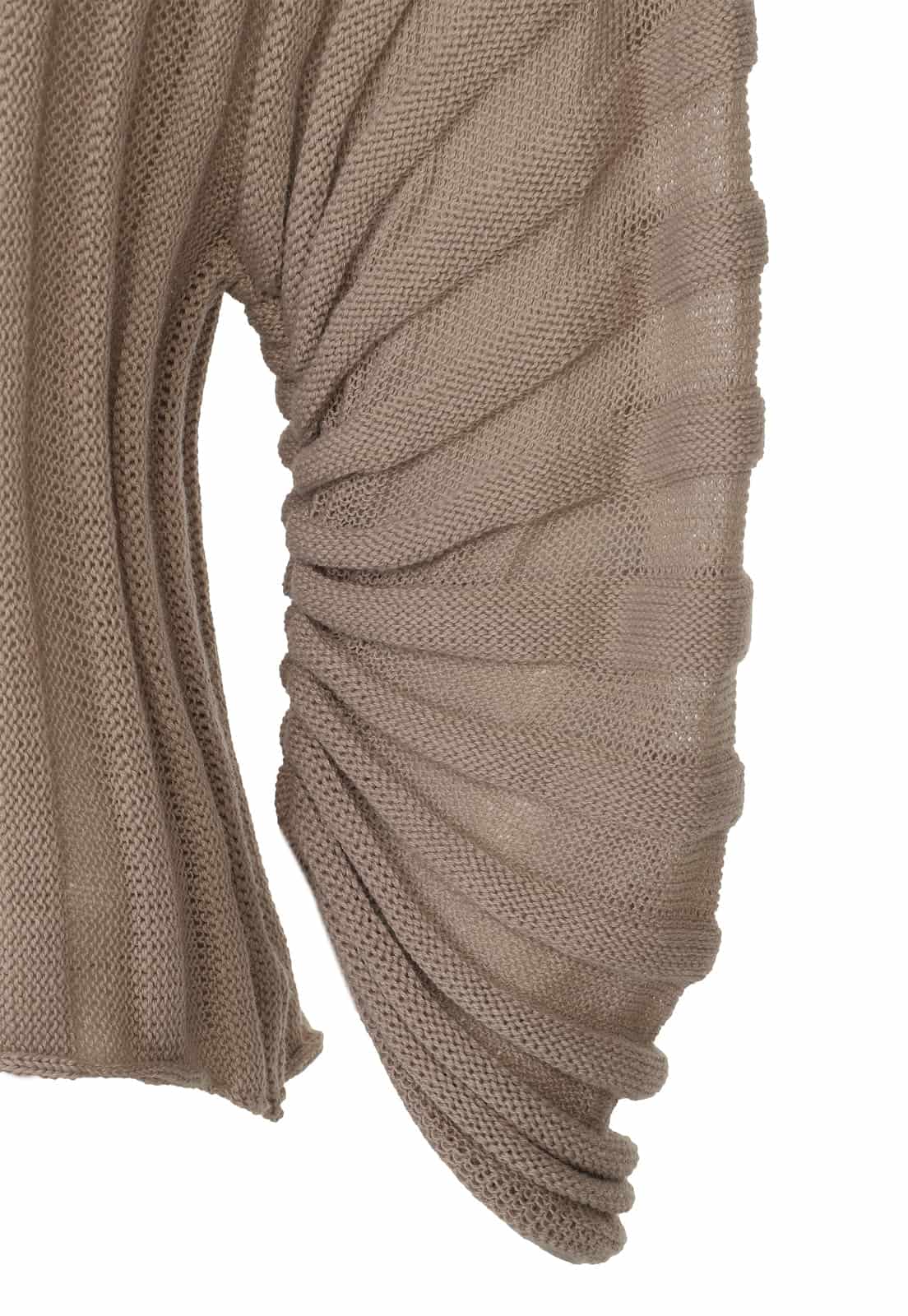 BRAID NECK RIBBED TOP - miniatura 3