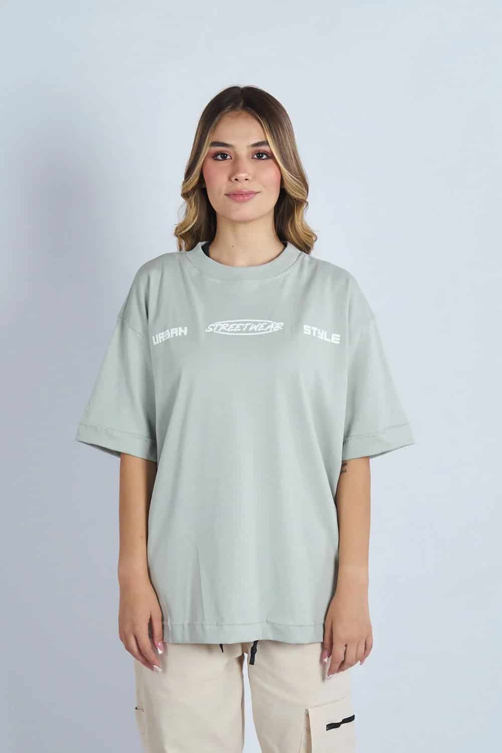 Camiseta oversize estampado Together Gris V | DROP 03 | - miniatura 4