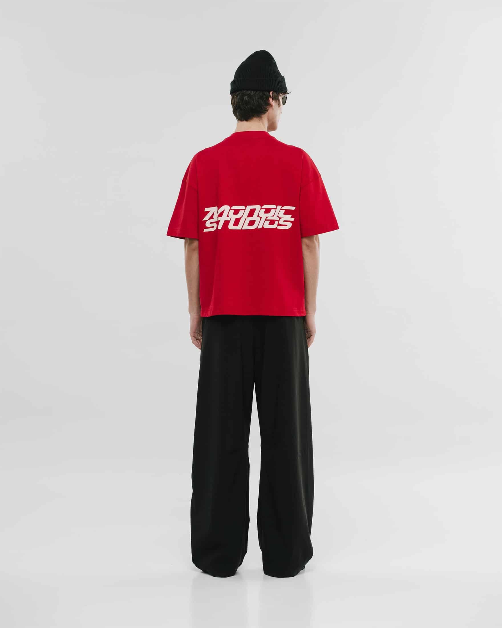 Camiseta Boxy Fit Speed - Pompeian Red - miniatura 2