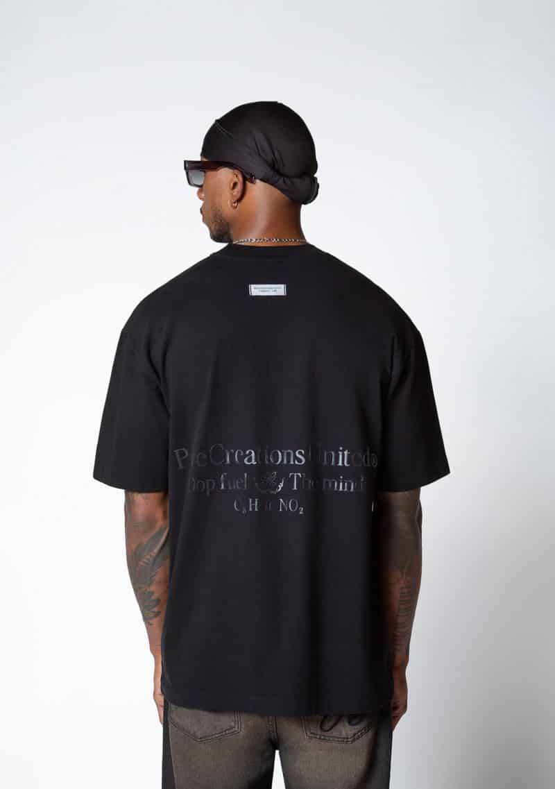 Dopamine black t-shirt - miniatura 3