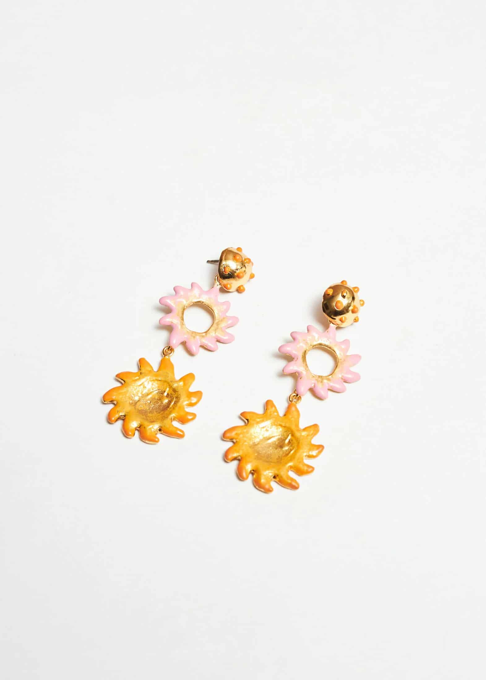 Aretes Solé Garden Amarillo - miniatura 1