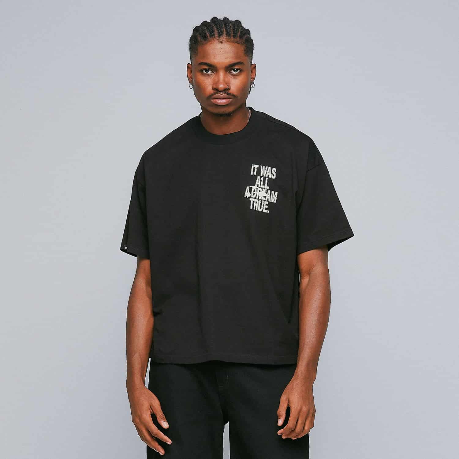 Dreams Boxy Tee - Black - miniatura 2