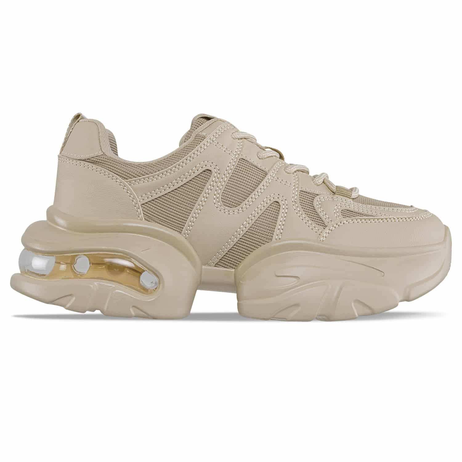 Tenis Urbanos Rini Beige Croydon para Mujer - miniatura 4