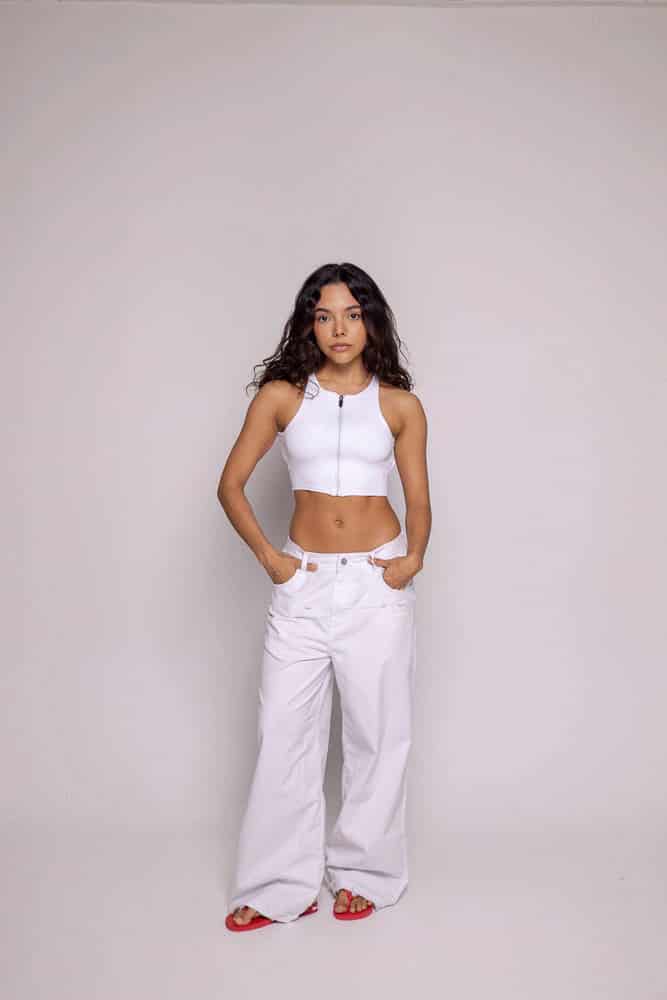 Tank Top Motion Cierre-Blanco - miniatura 3