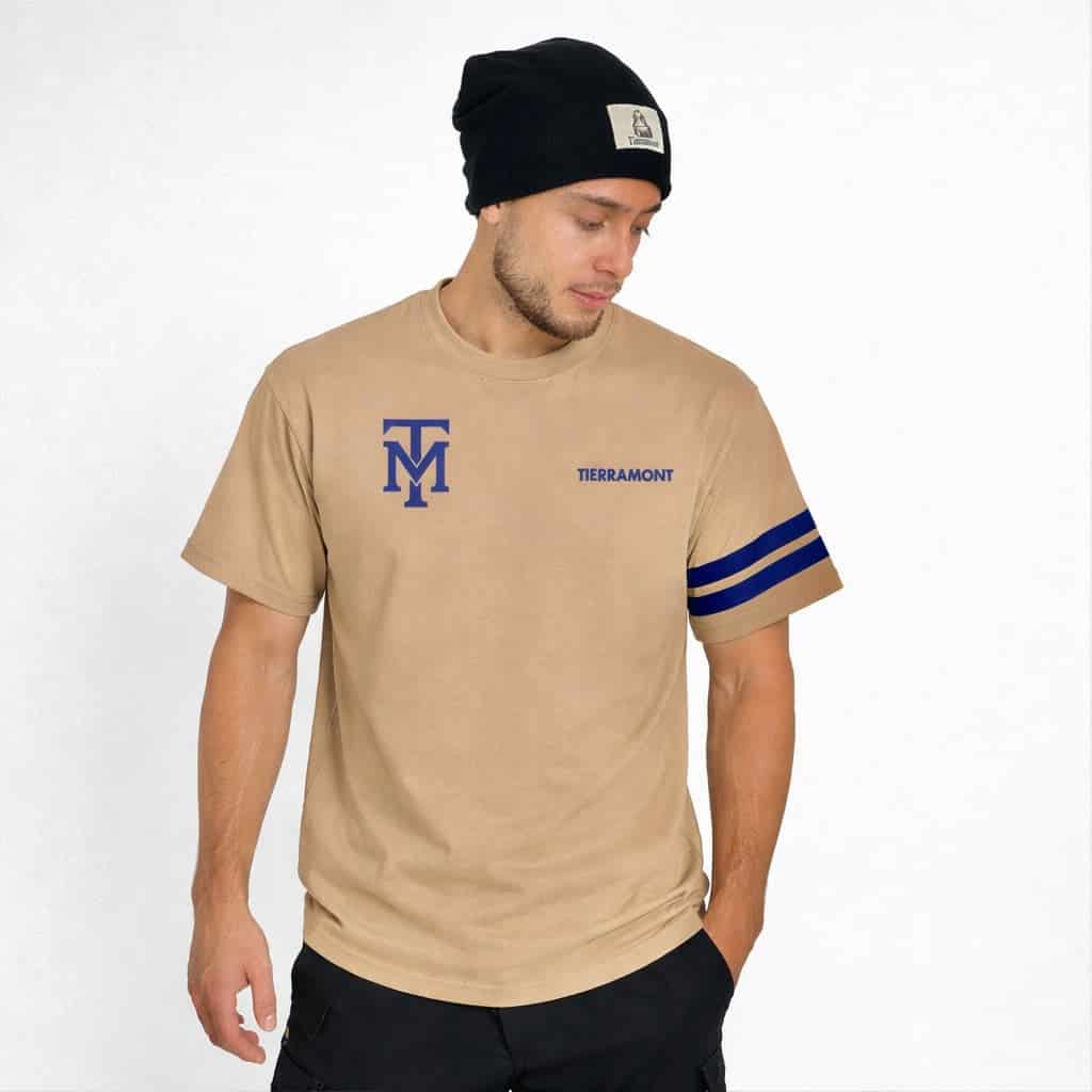 Camiseta Marrón Tierramont Unisex - miniatura 1