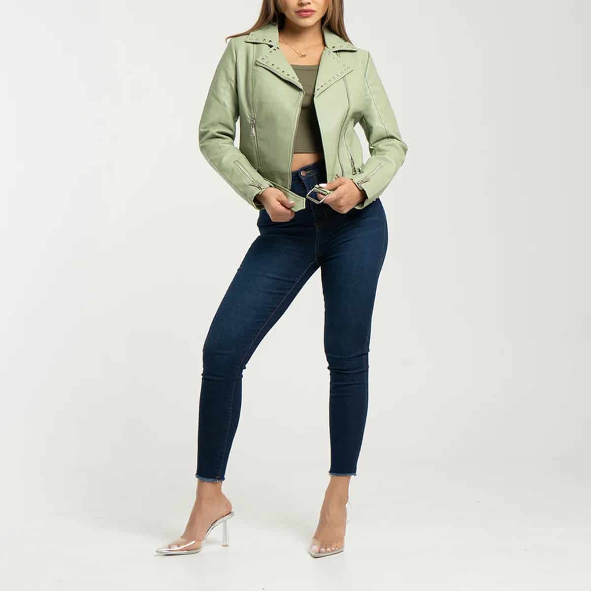 Chaqueta Sintetica Biker Millie - miniatura 4