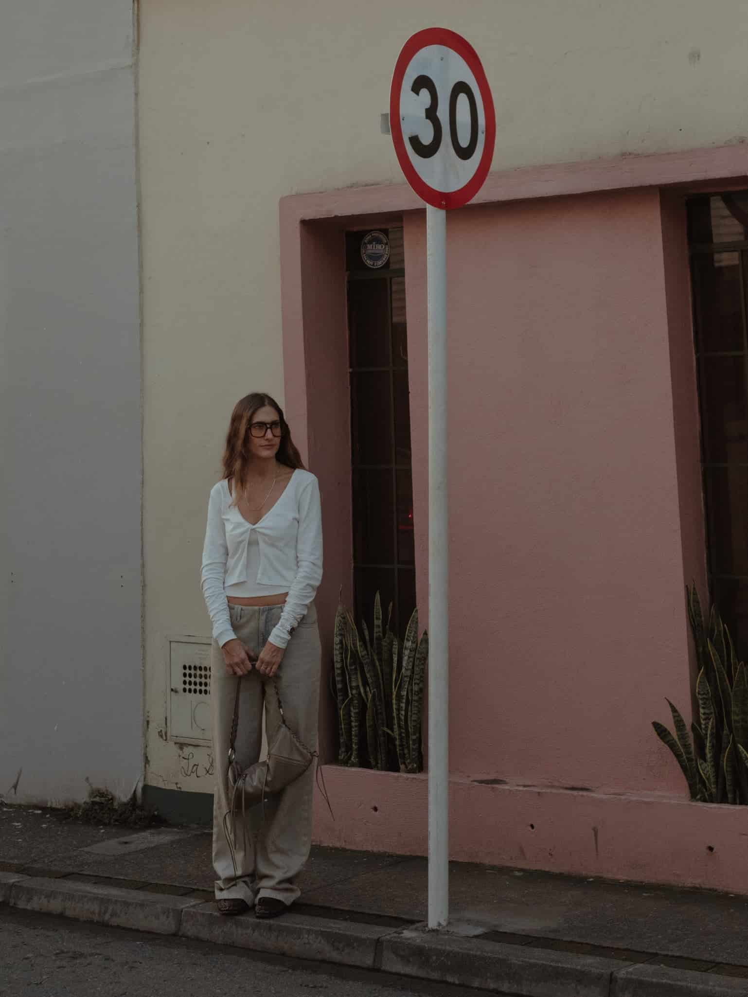 NEW WAISTLESS JEAN - DIRTY PINK - miniatura 5