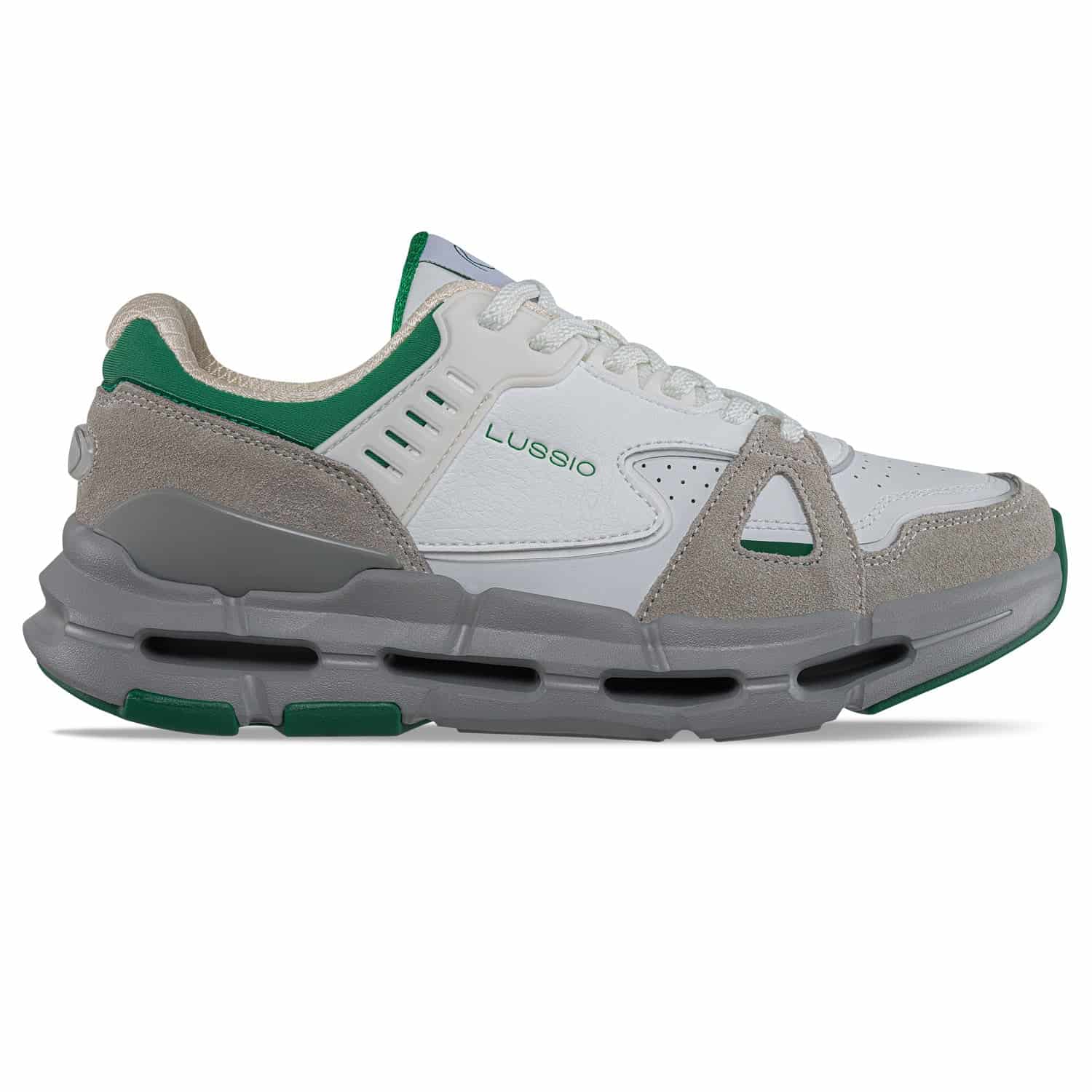 Zapatos Casuales Denzaro Blanco-Gris Lussio Para Hombre - miniatura 2
