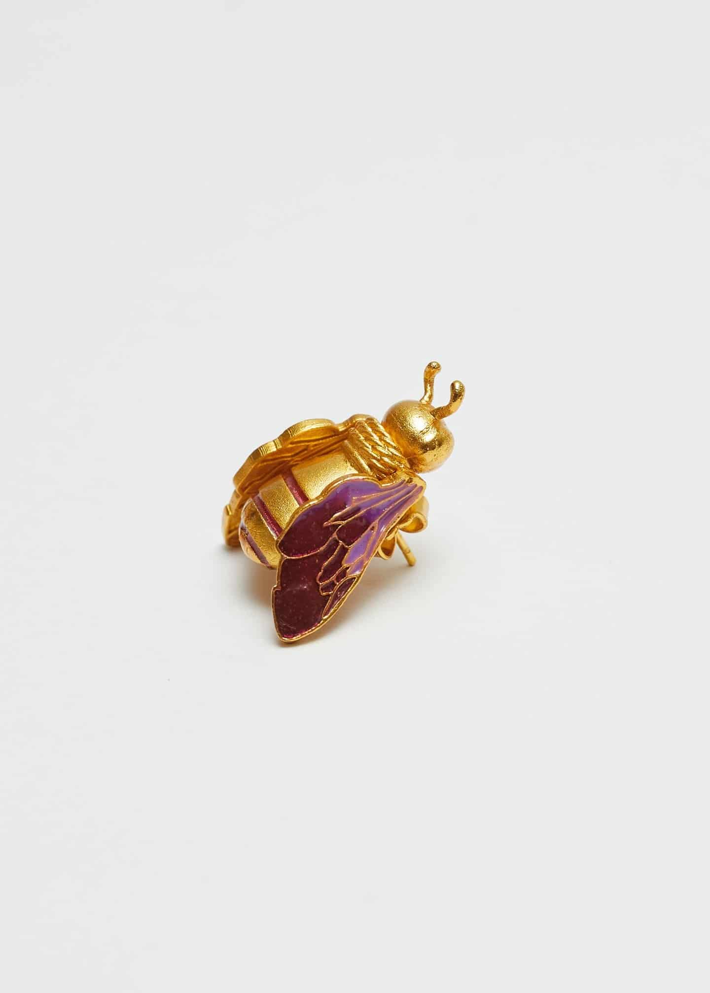 Aretes The Queen Bee Ultravioleta - miniatura 3