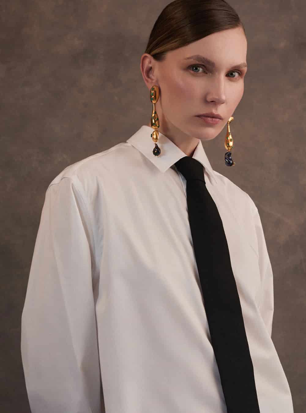 Bossa Noire Maxi Earrings - miniatura 3