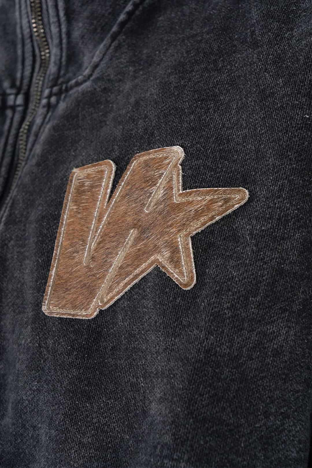 VENENO BUZO ZIPPER LEATHER COW - miniatura 5