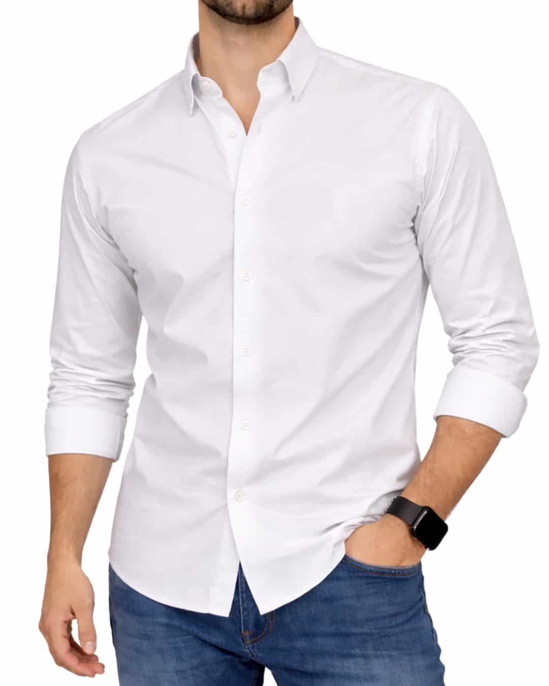 Camisa Pima Peruano Blanca - miniatura 2