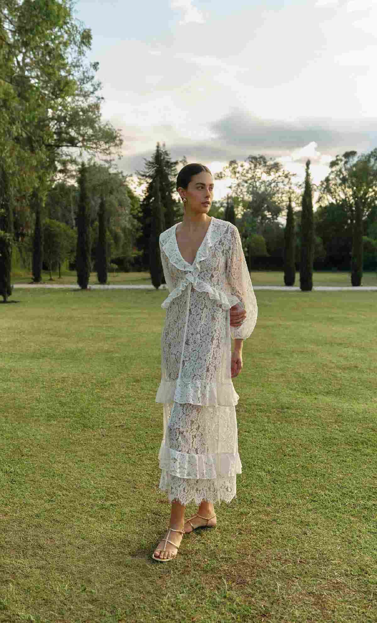 Vestido largo Posh - miniatura 1
