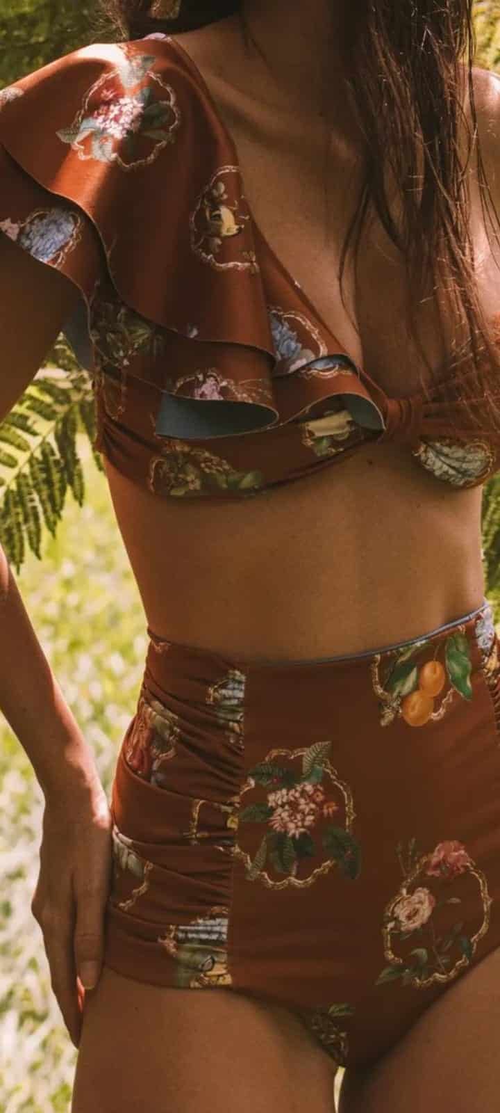 Deep Tea Marquise Bikini Top - miniatura 3