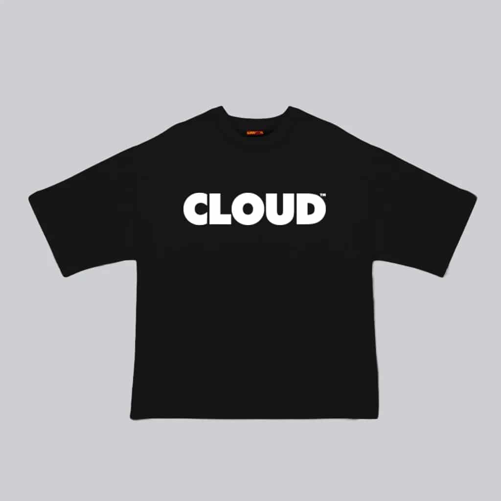 Camiseta BLOCK blanco sobre negro - miniatura 4