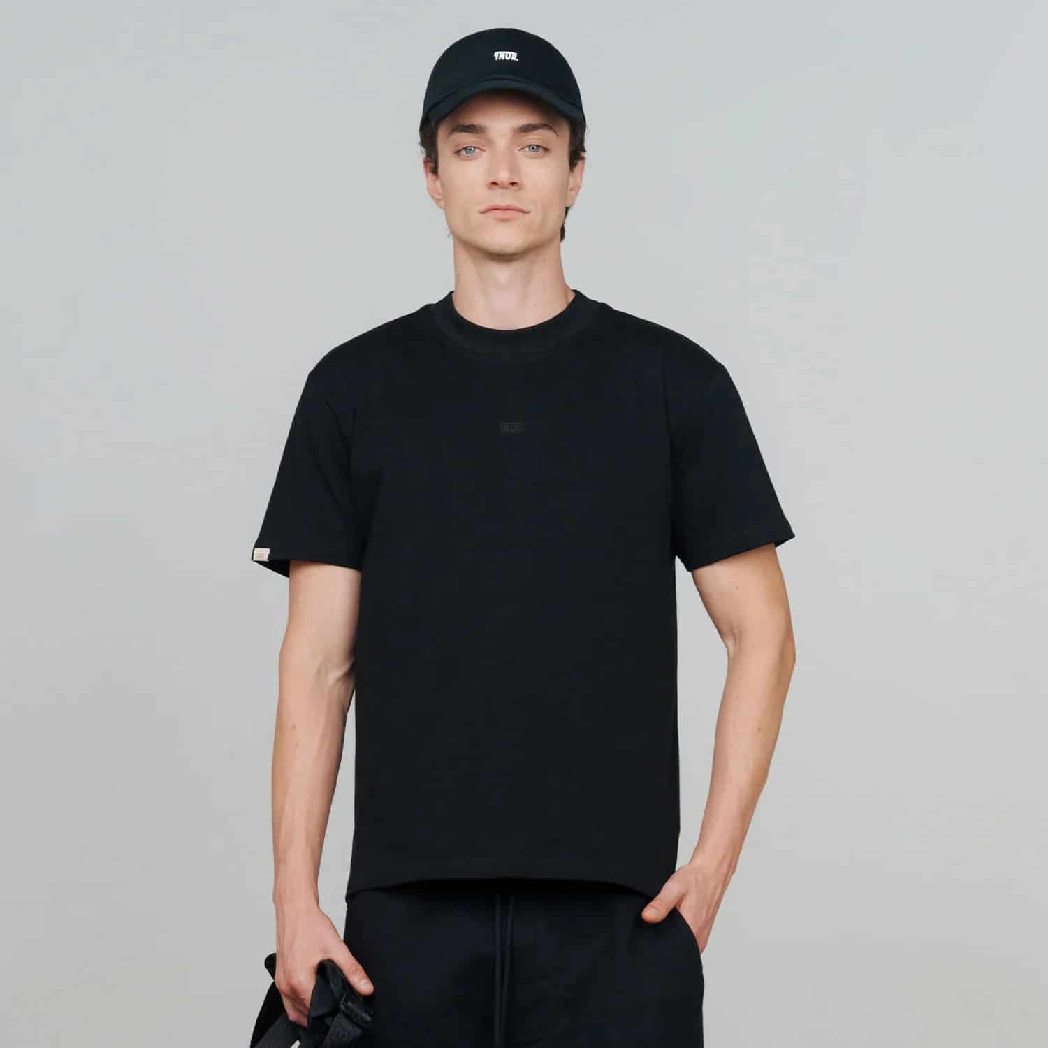 Camiseta Clásica Logo Negro - Negra - miniatura 9