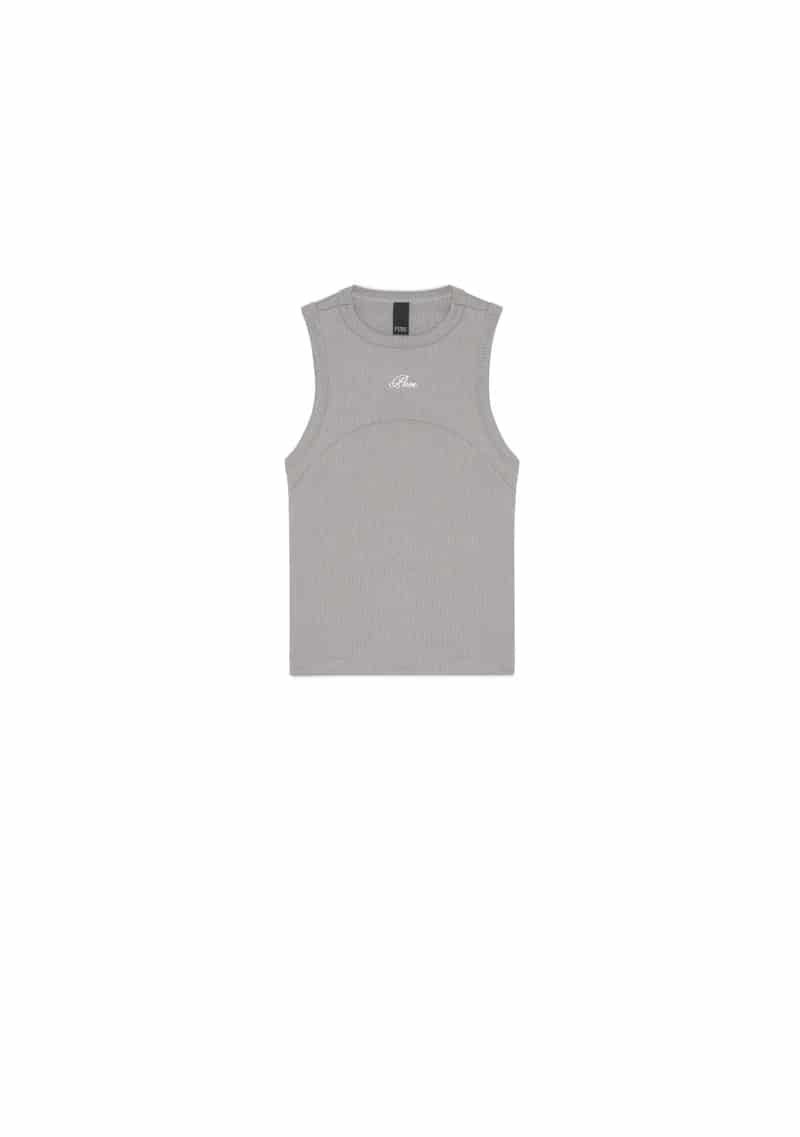 Dopamine grey rib tank top - miniatura 7