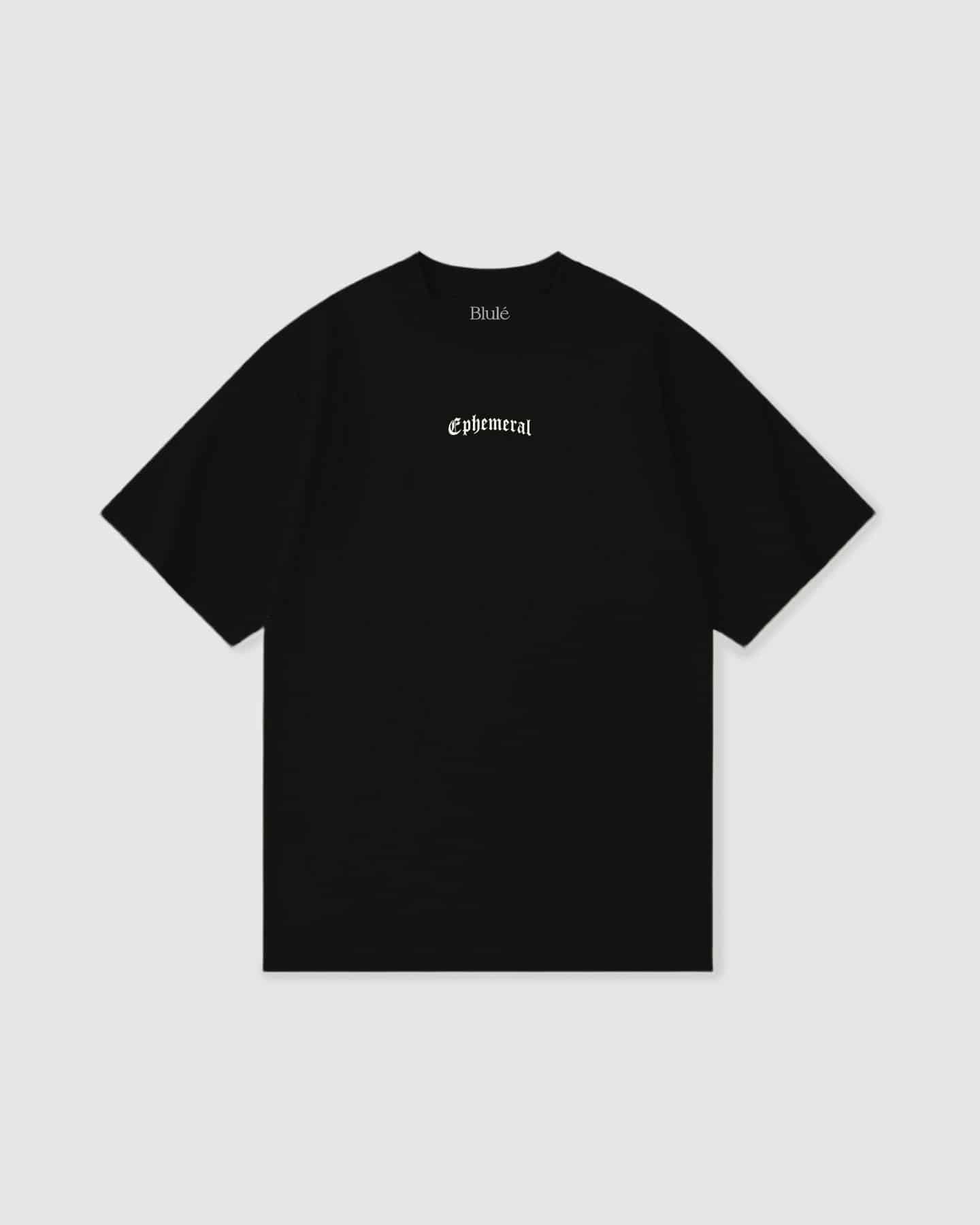 Oversized T Shirt Ephemeral Black - miniatura 2