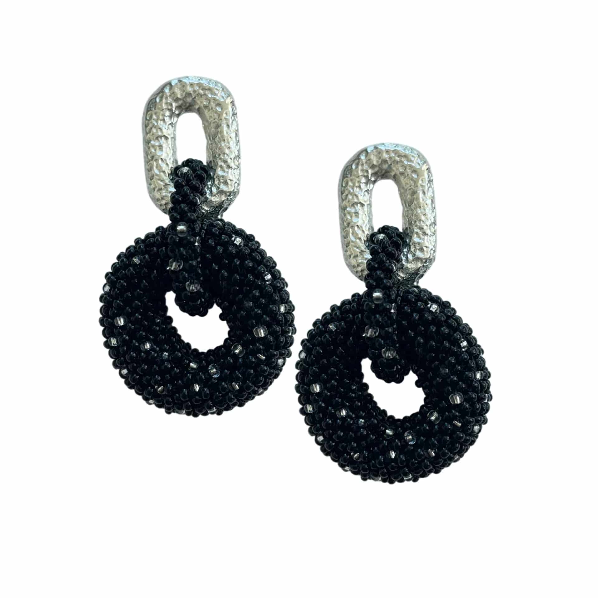 Linked Donuts Earrings - miniatura 8