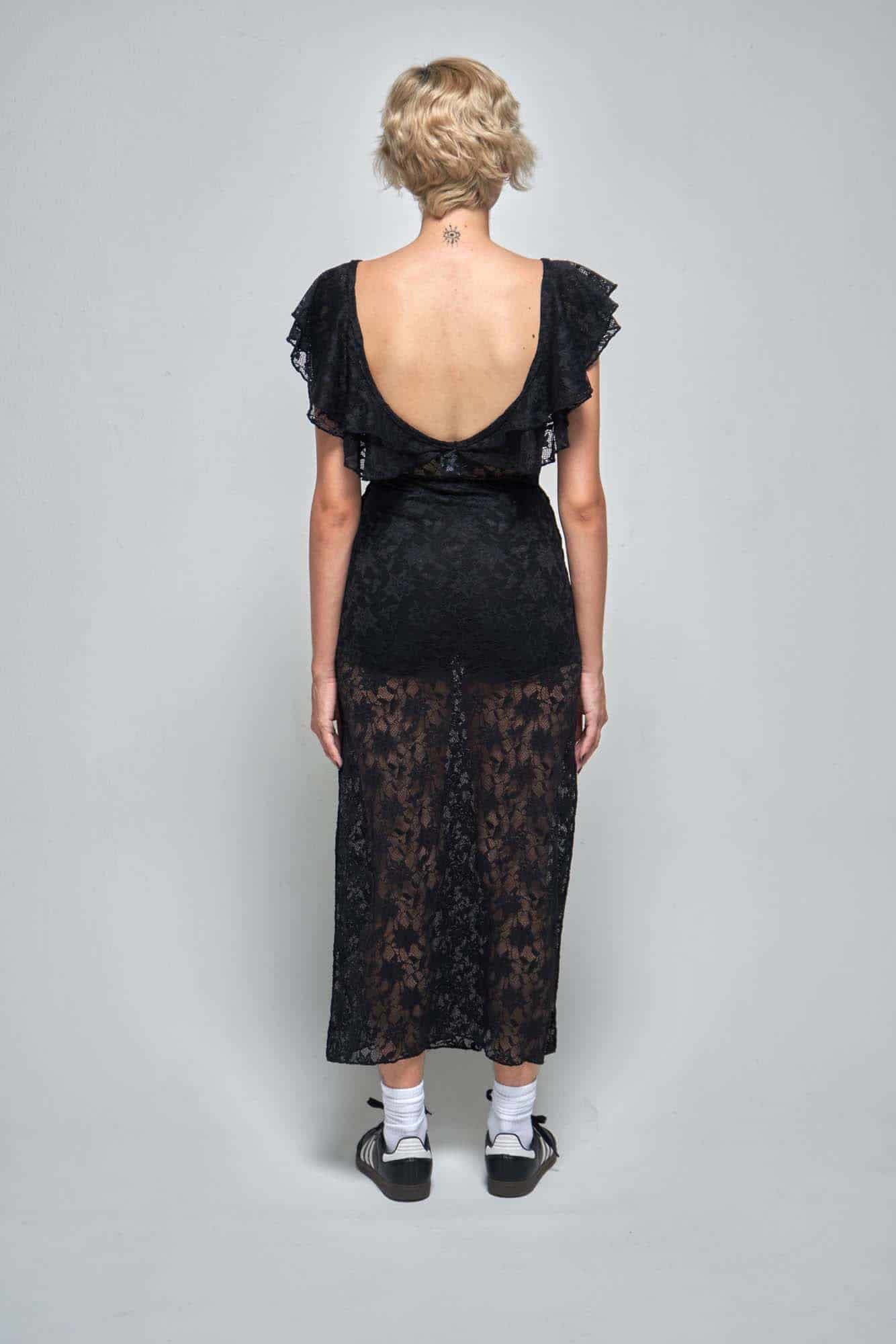 MIZU BLACK DRESS - miniatura 4