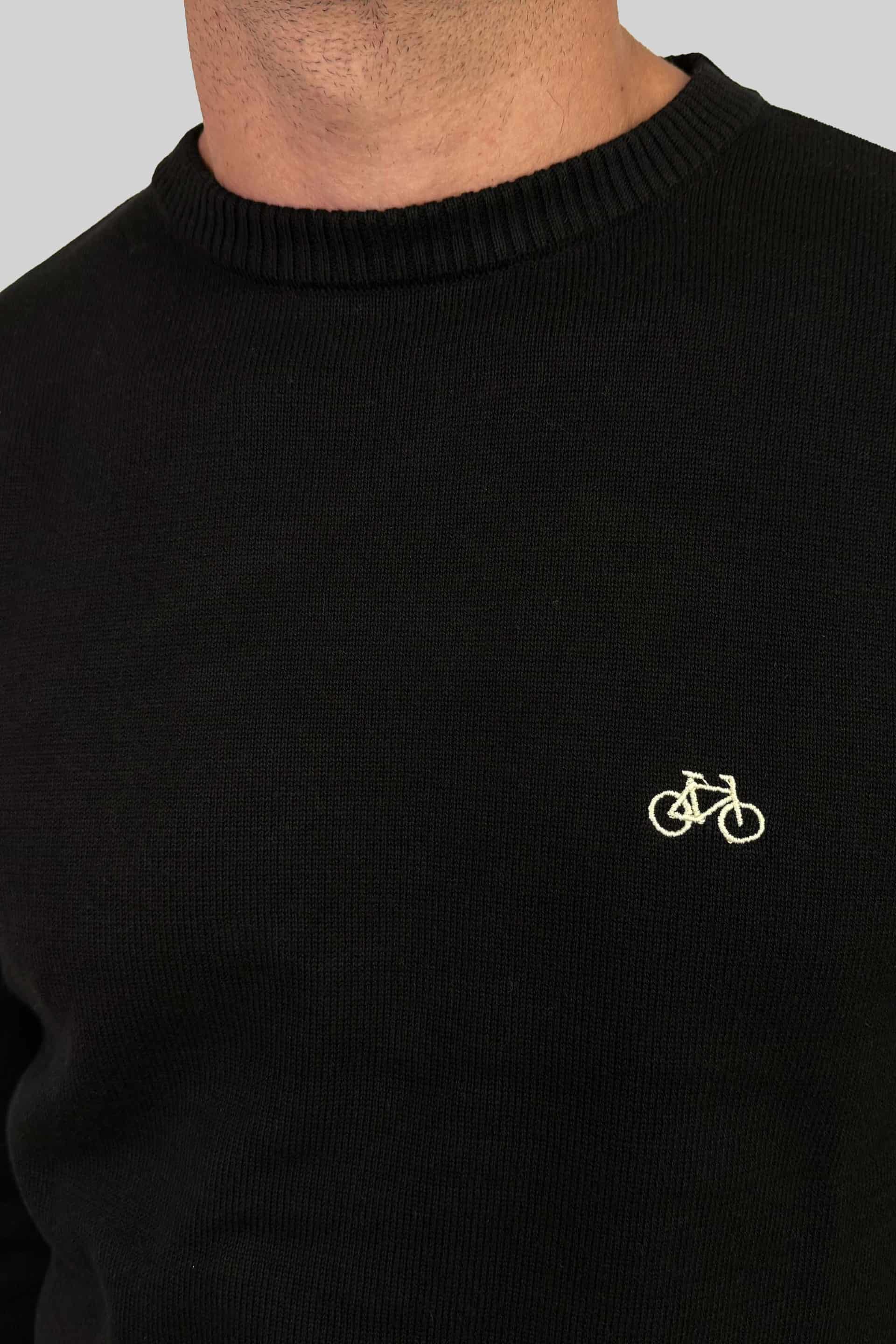 SACO CUELLO REDONDO NEGRO - miniatura 2