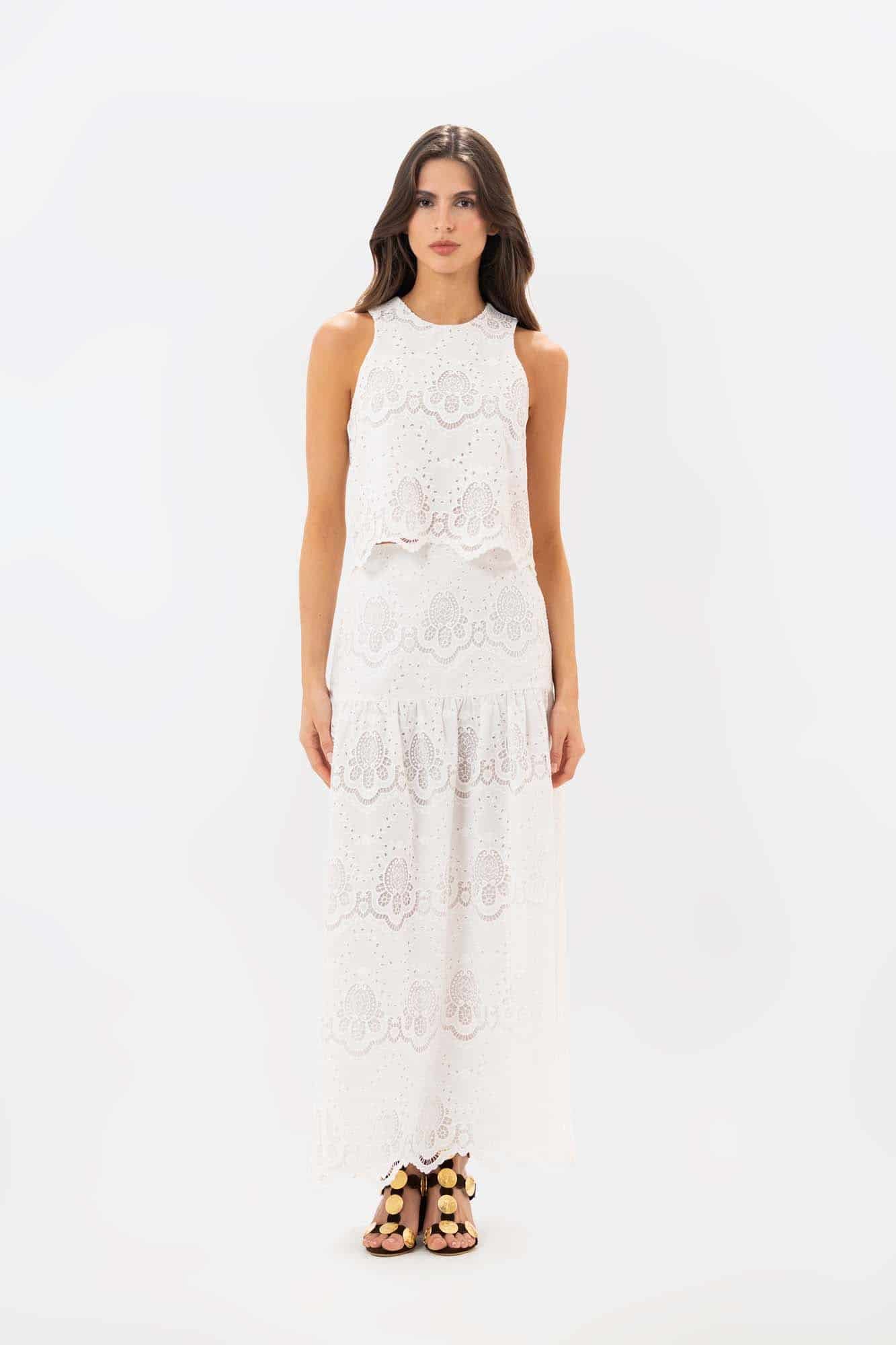 Falda Ria Ivory - miniatura 8