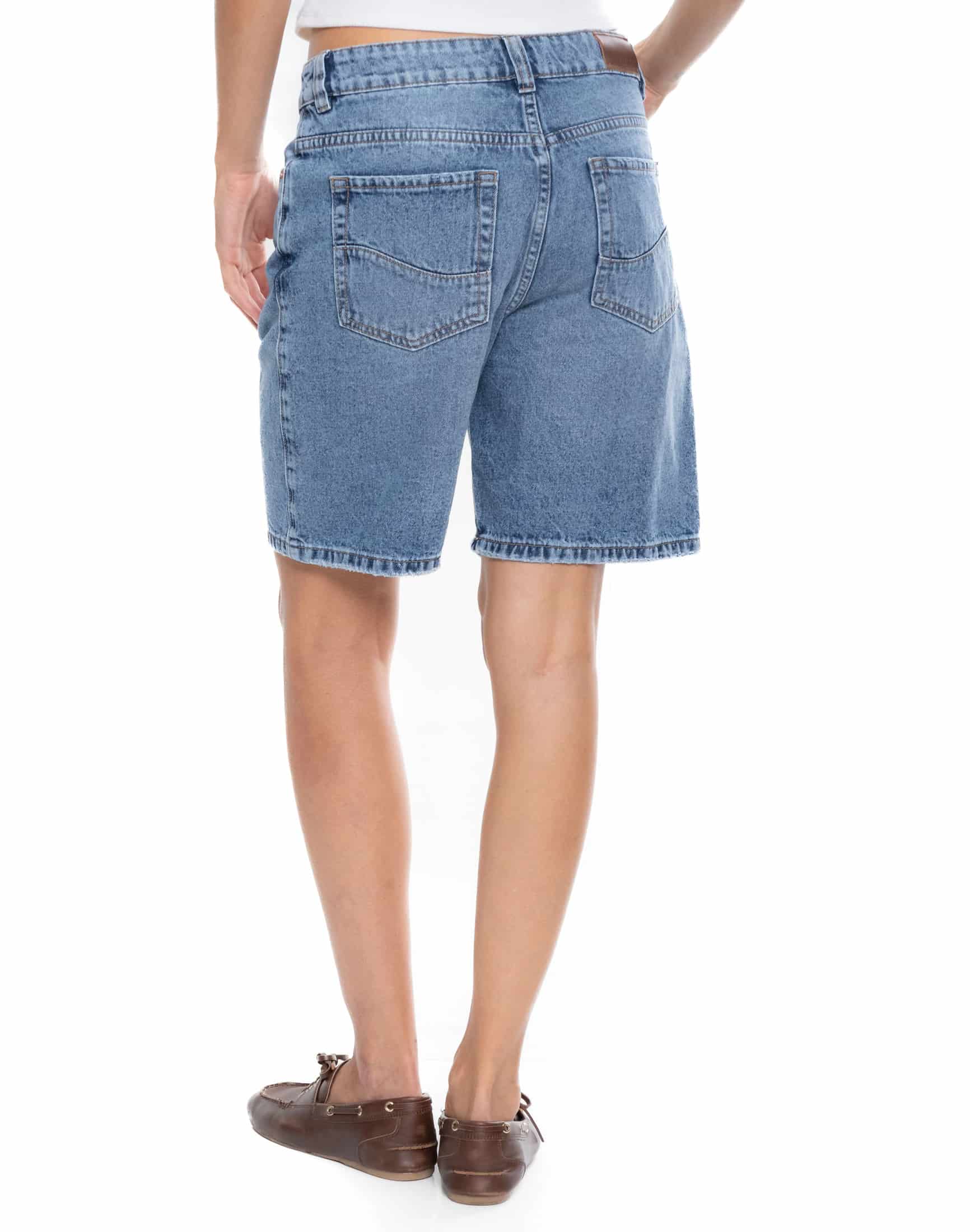 Bermuda Denim Tono Medio - miniatura 2