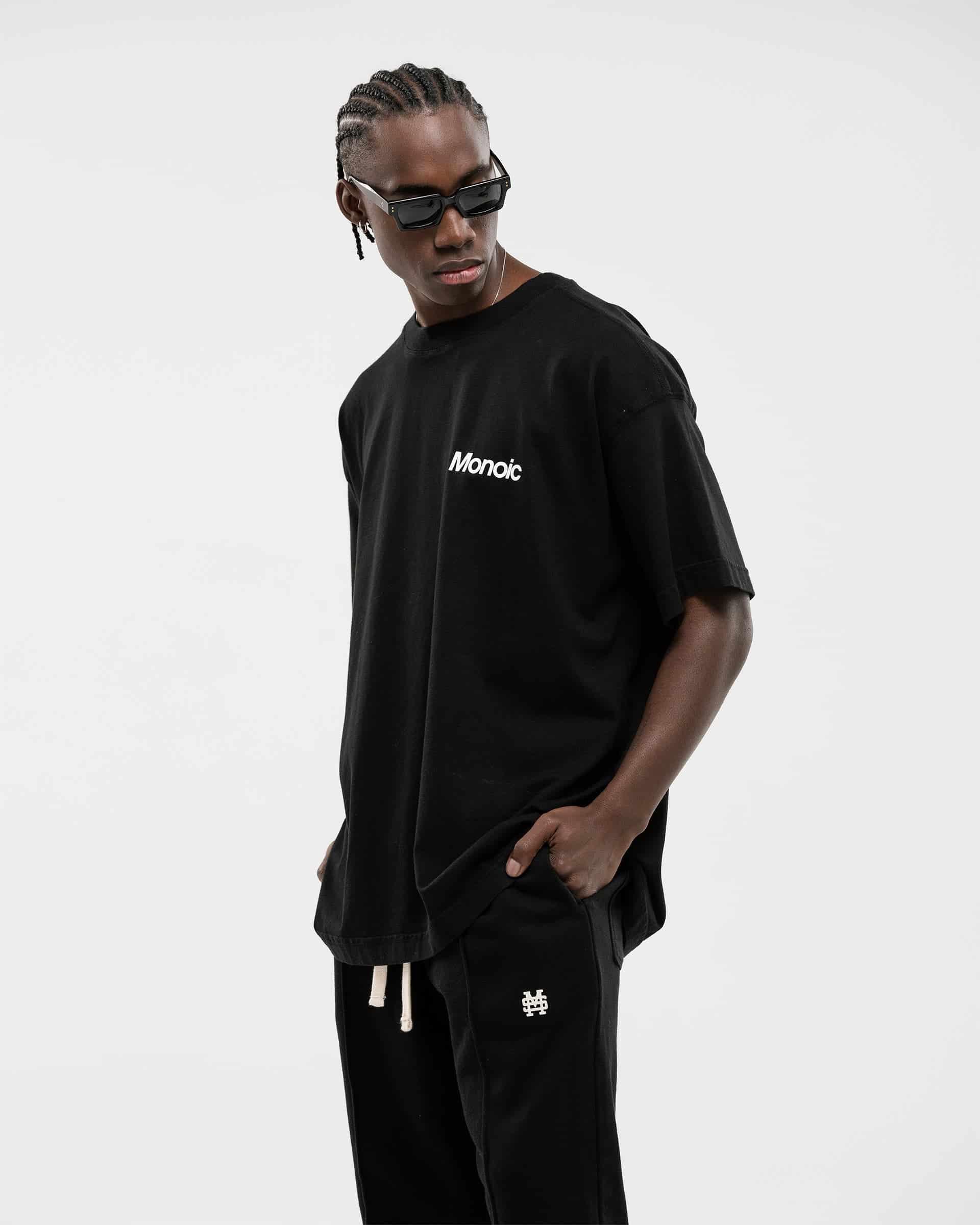 Camiseta Logo Oversized V2 - Negro Oscuro - miniatura 2