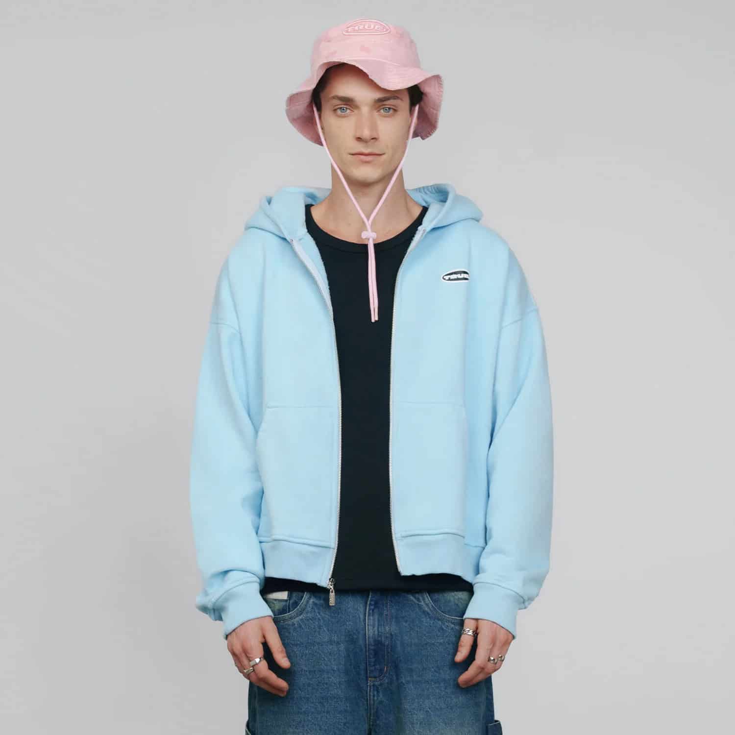 Moonlight Hoodie - Pastel Blue - miniatura 8