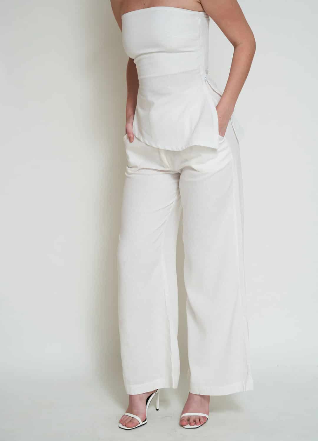 Pantalón Bota Ancha Ivory - miniatura 1