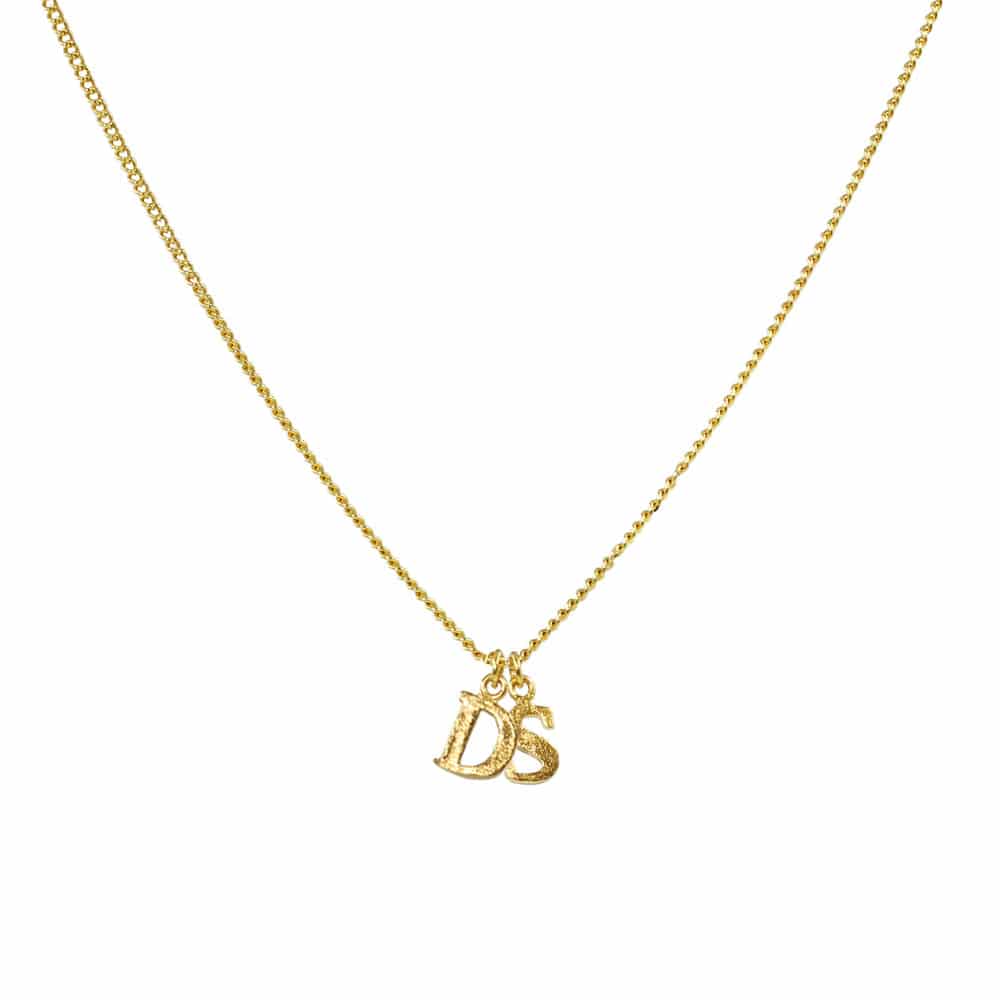 PreOrder Cadena 2 Letras Gold - miniatura 1
