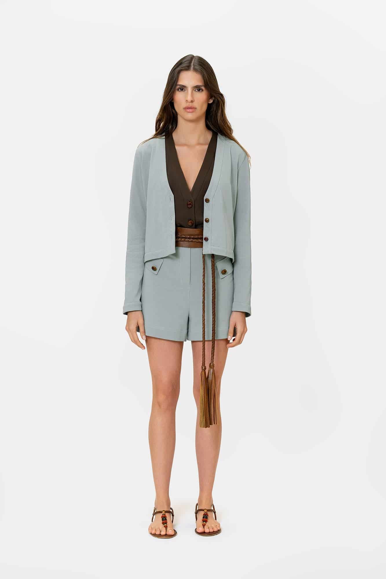 Short Anahi Ice Blue - miniatura 4